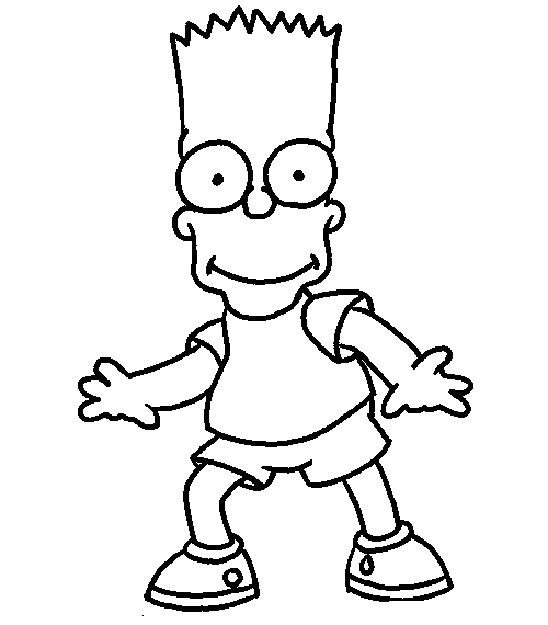 Bart Simpson Sketch
