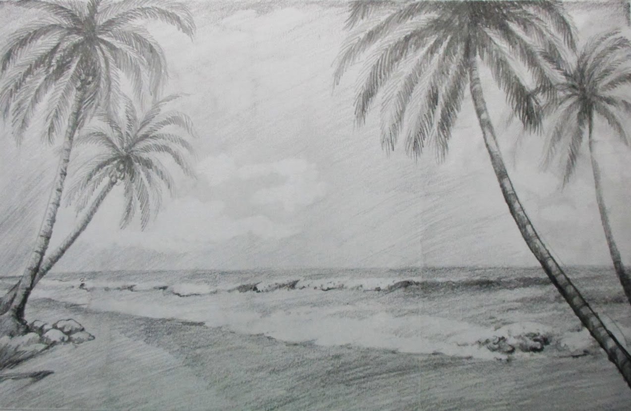 Beach Best Drawing