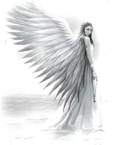 Beautiful Angel Drawing