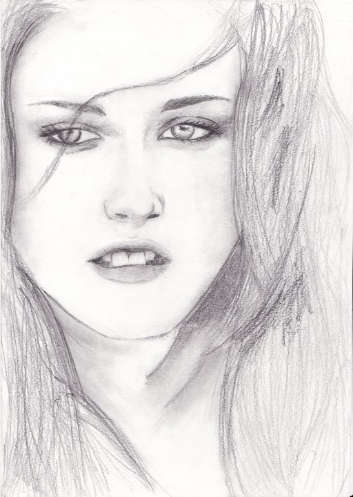 Bella Swan Beautiful Image Drawing