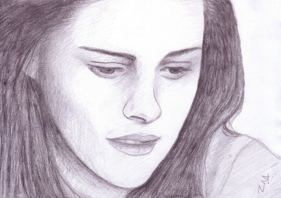 Bella Swan Photo Drawing