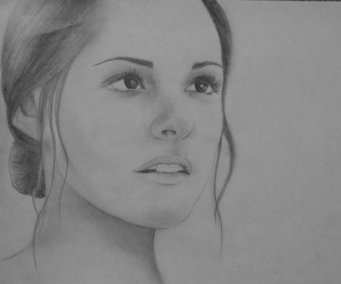 Bella Swan Realistic Drawing