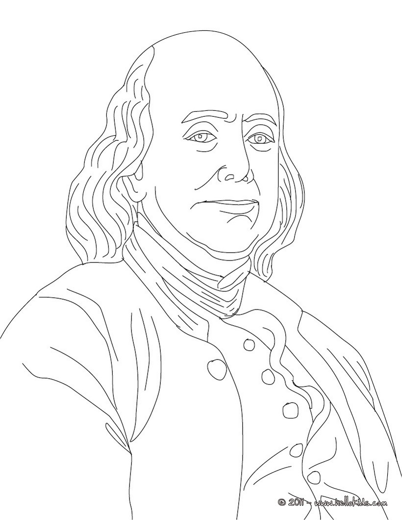 Benjamin Franklin Drawing