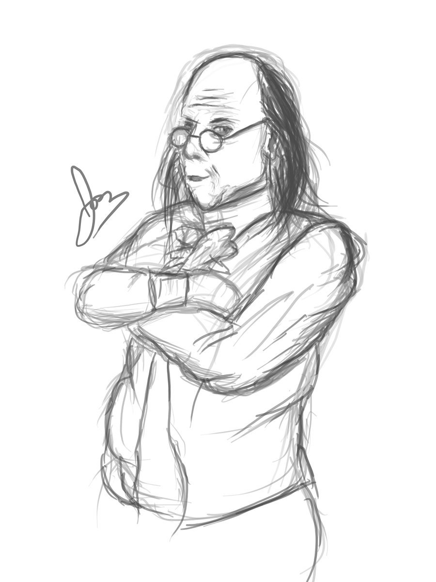 Benjamin Franklin Picture Drawing