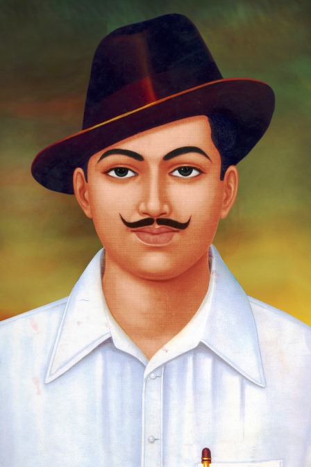 Bhagat Singh Picture Drawing