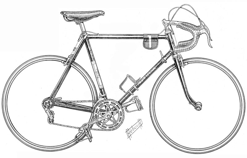 Bike Image Drawing