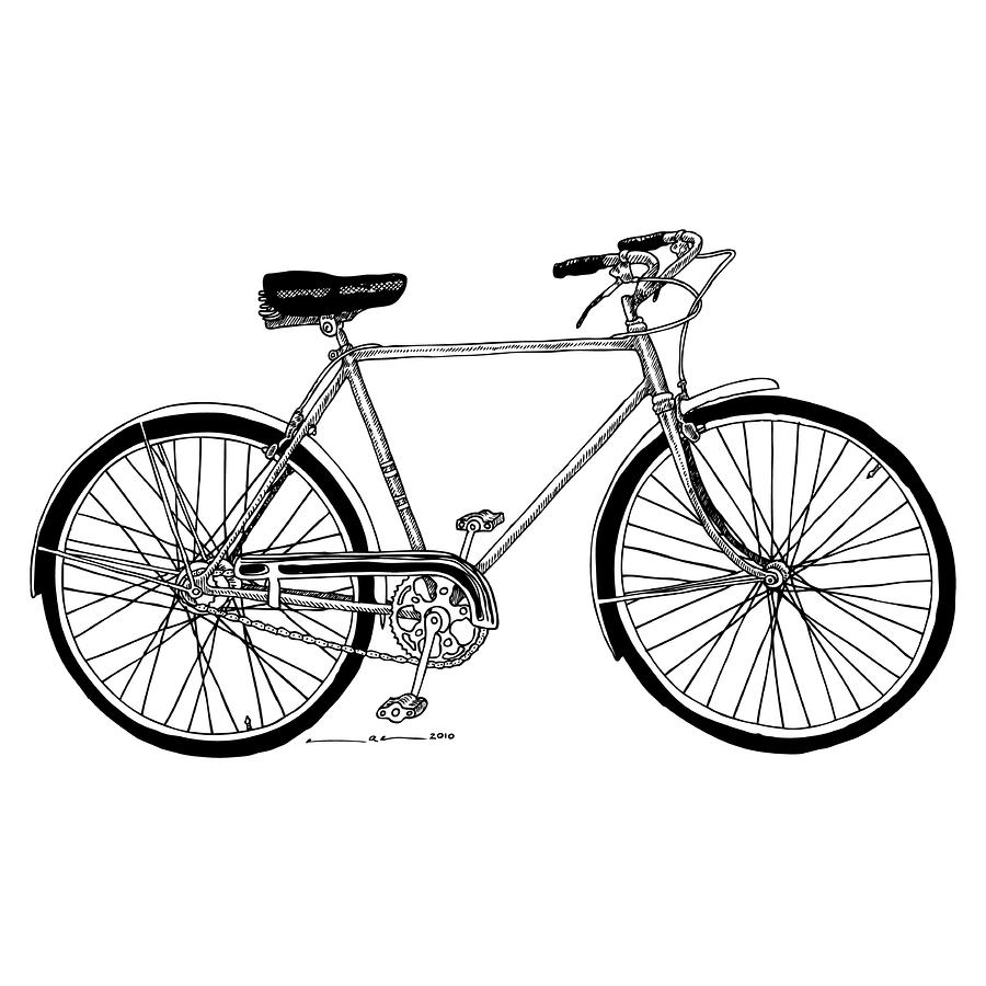 Bike Photo Drawing