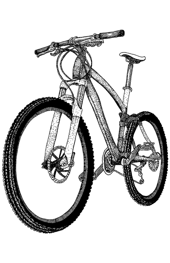 Bike Photo Drawing