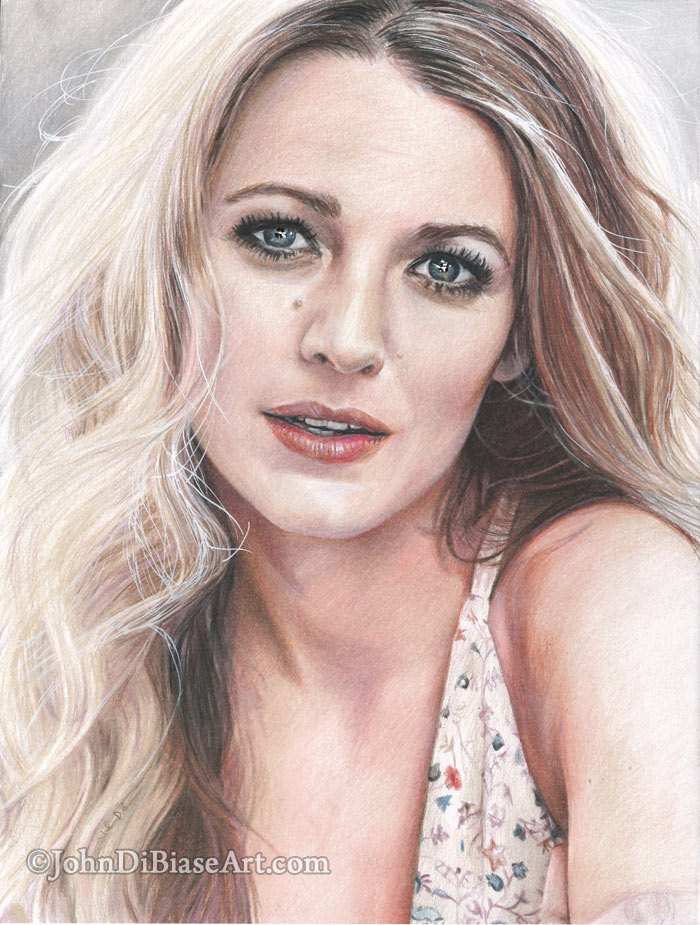 Blake Lively Sketch