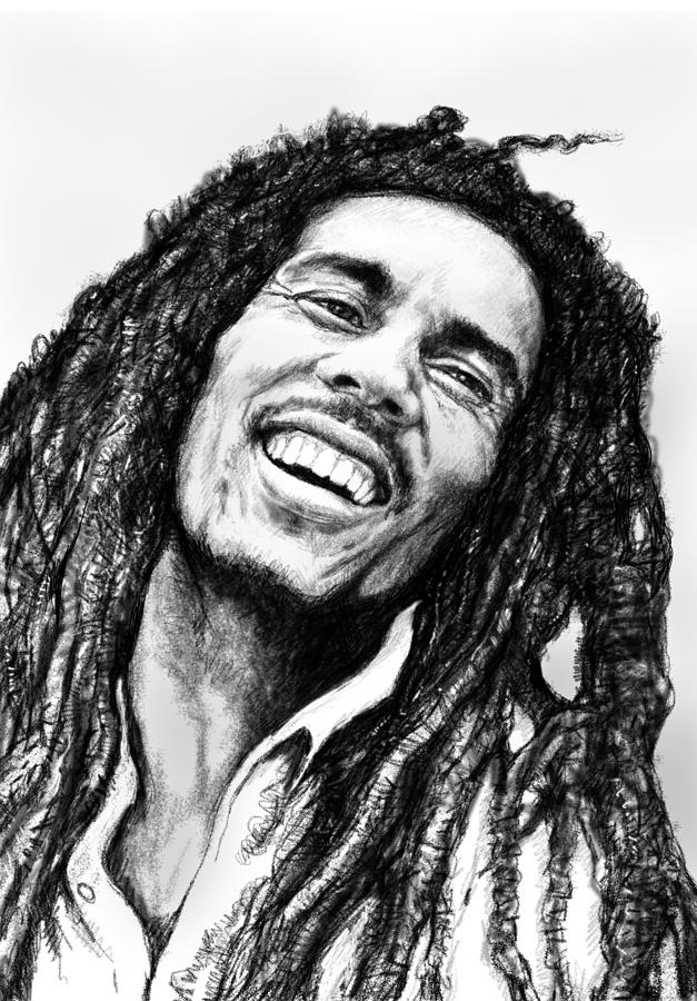 Bob Marley Sketch