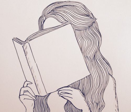 Book Photo Drawing