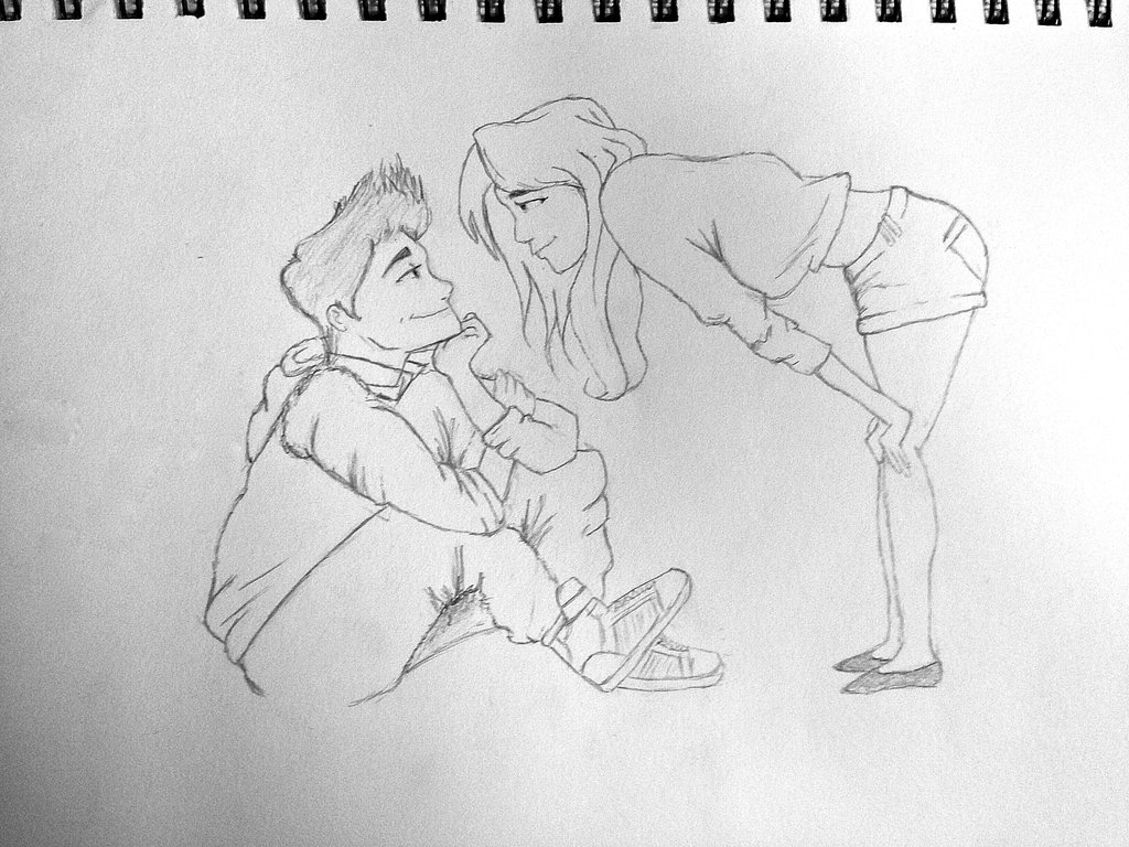 Boy And Girl Drawing