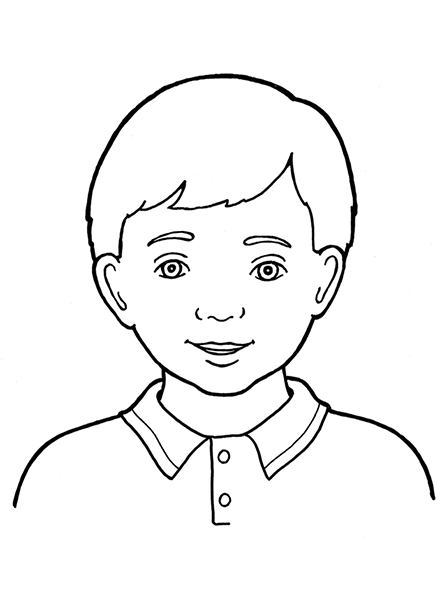 Boy Photo Drawing