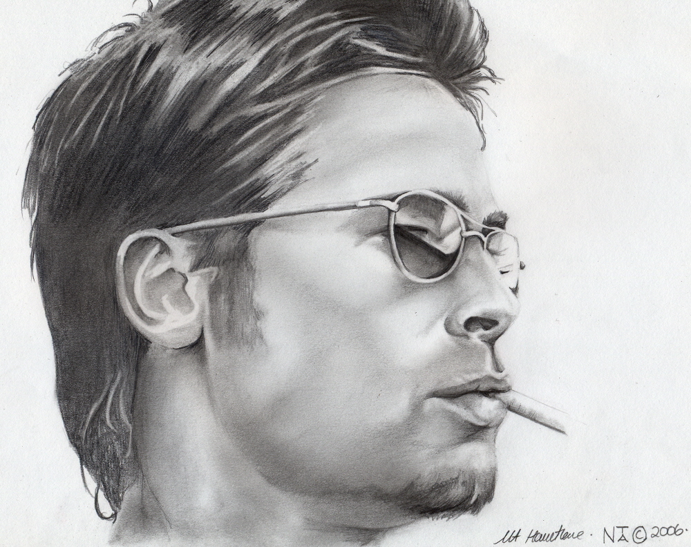 Brad Pitt Art