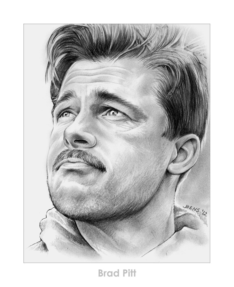 Brad Pitt Sketch
