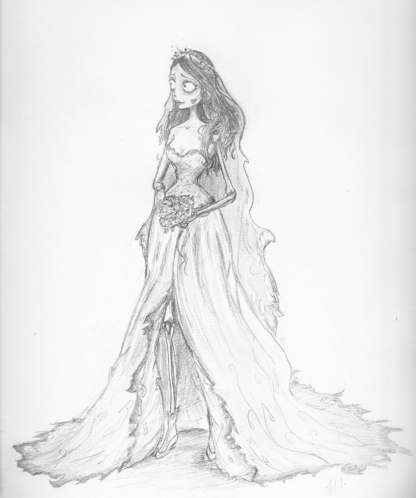 Bride Drawing Picture
