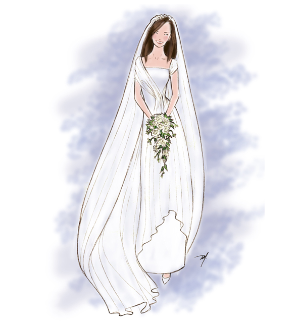 Bride Pic Drawing