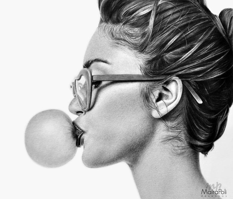 Bubblegum Amazing Drawing