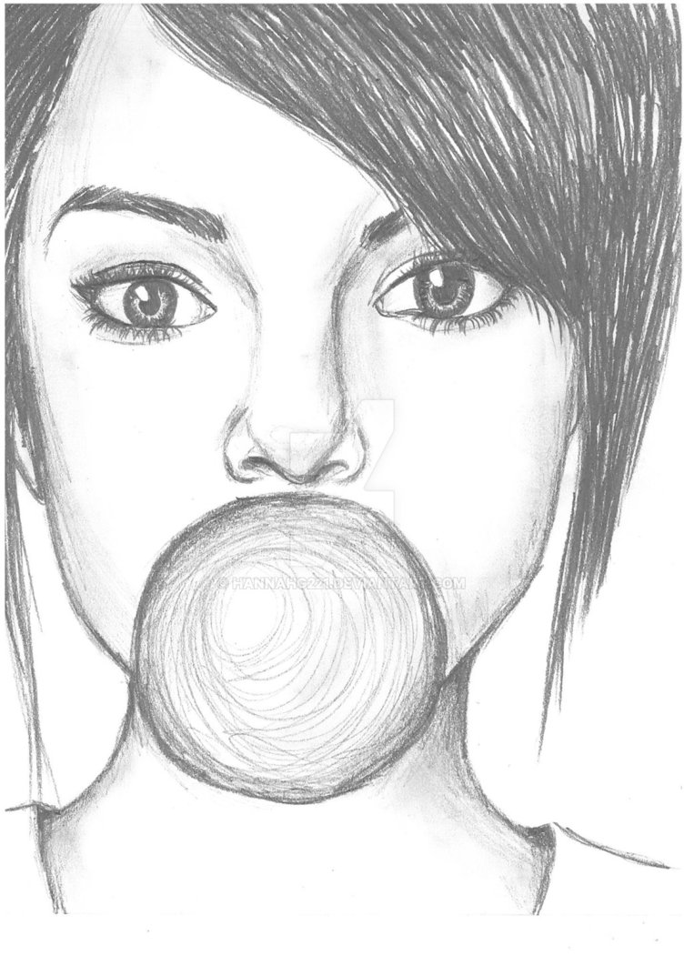Bubblegum Pic Drawing