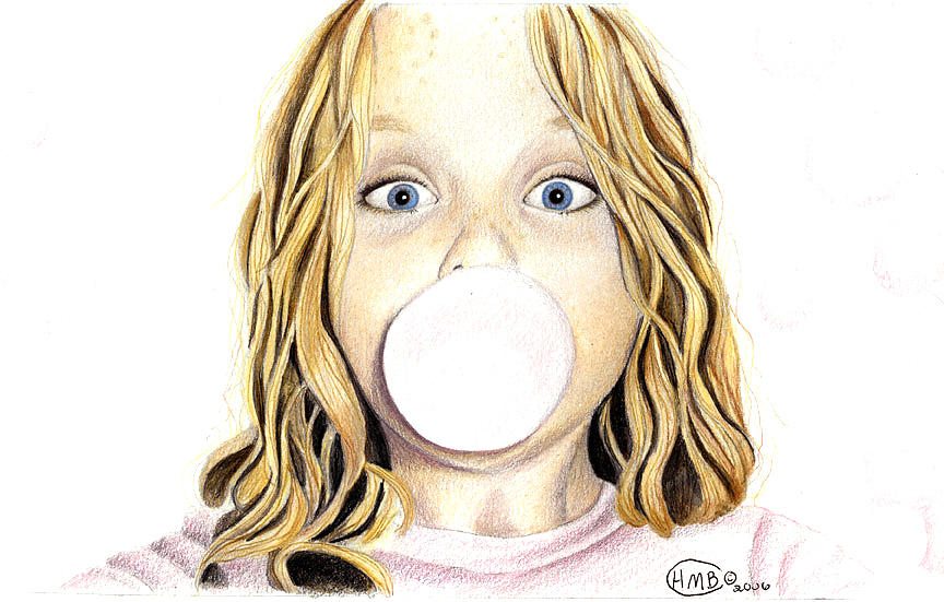 Bubblegum Sketch
