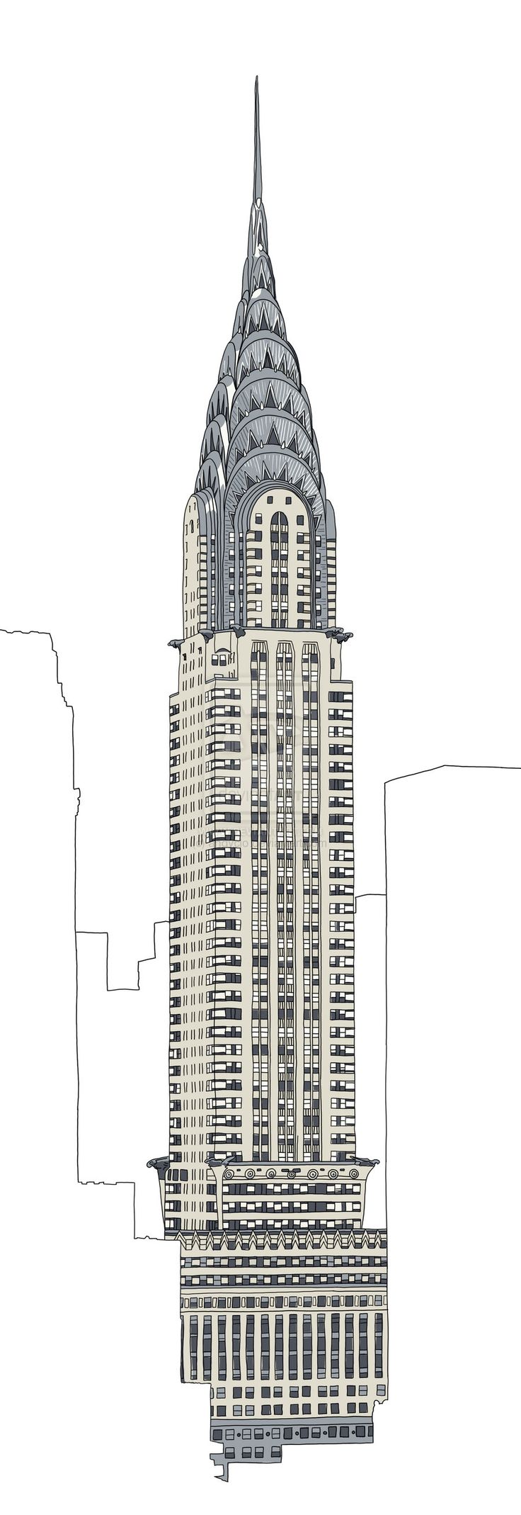 Building Image Drawing