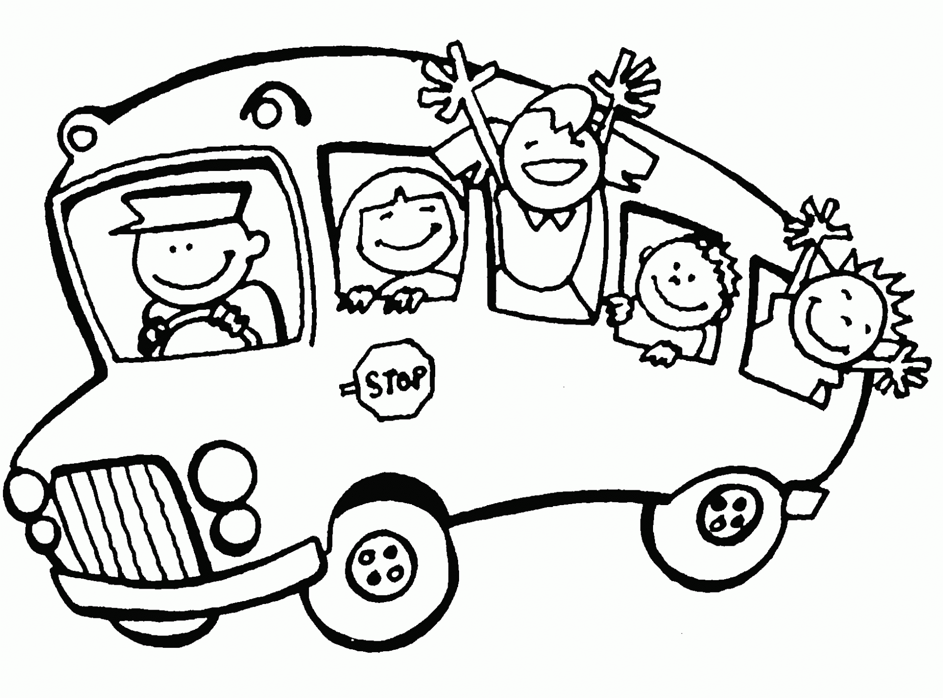 Bus Drawing