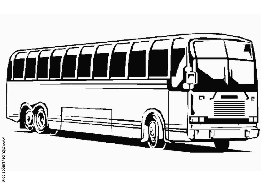 Bus Image Drawing