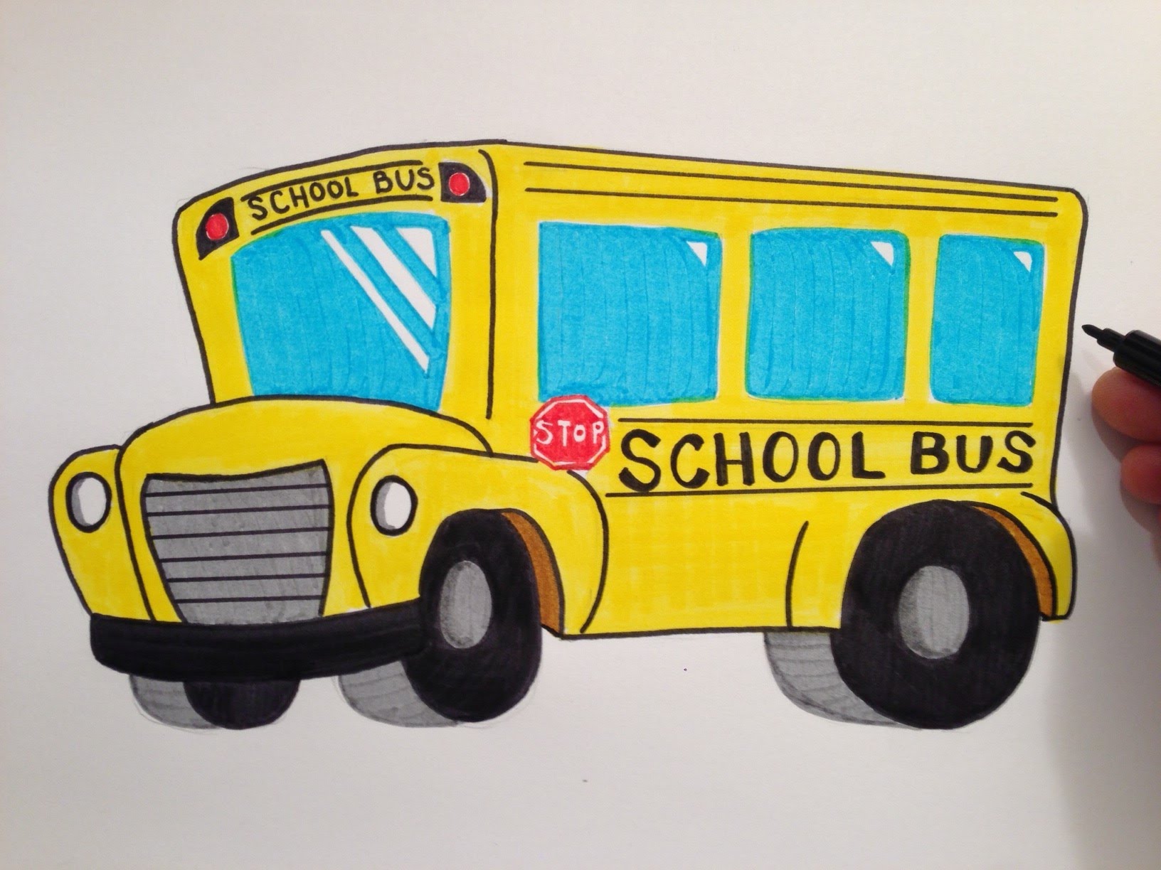 Bus Pic Drawing