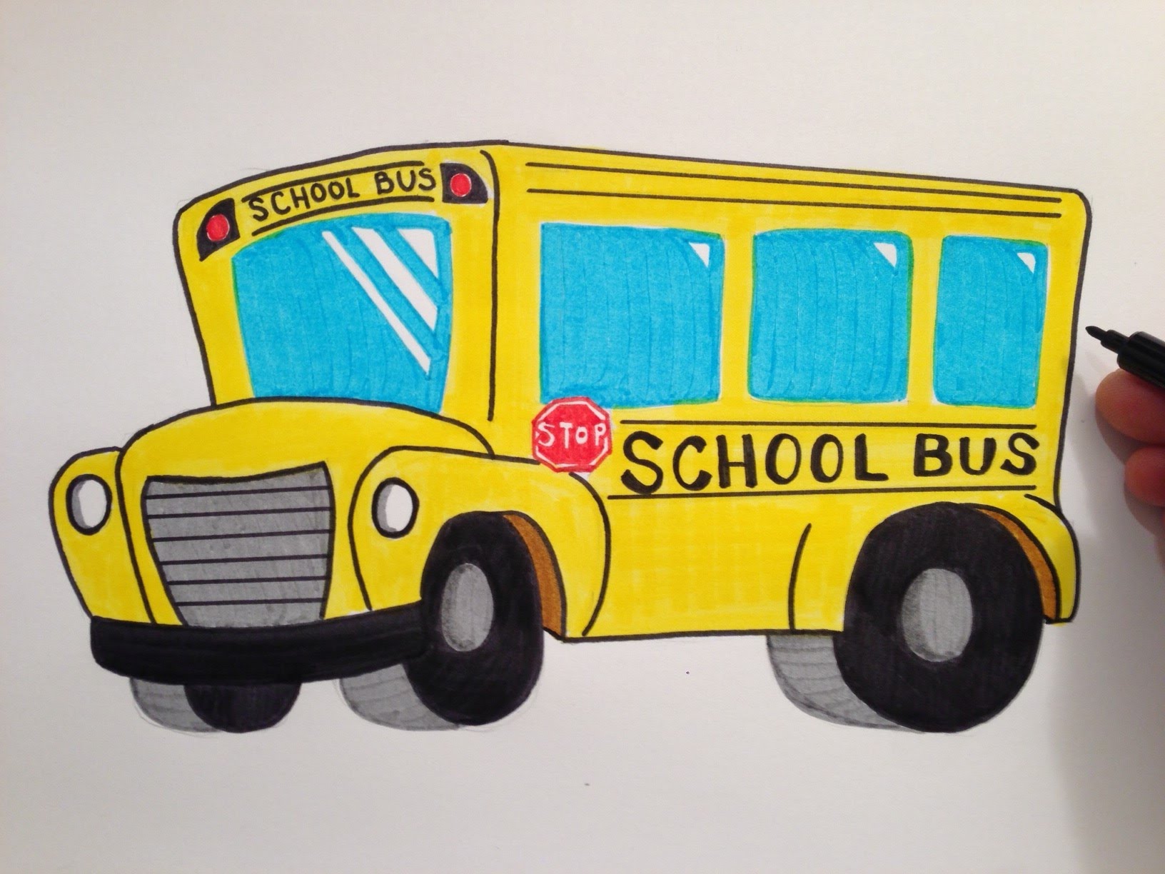 Download Bus Pic Drawing Drawing Skill