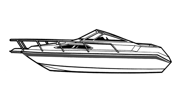 Cabin Cruiser Picture Drawing