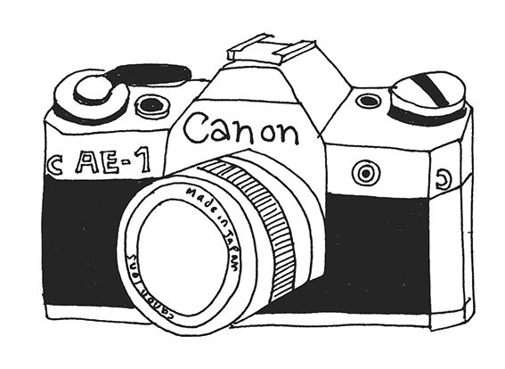 Camera Photo Drawing