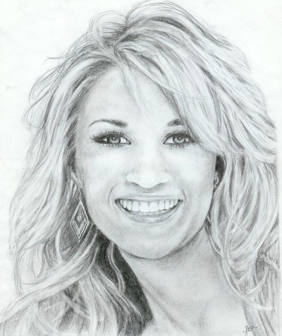 Carrie Underwood Drawing Pic