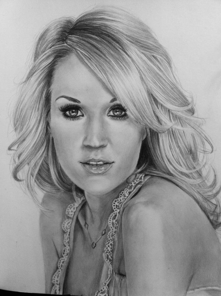 Carrie Underwood Drawing