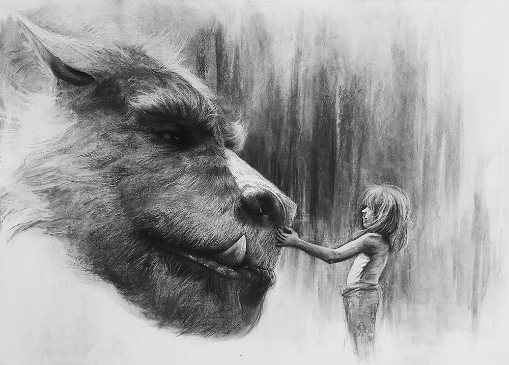 Charcoal Amazing Drawing