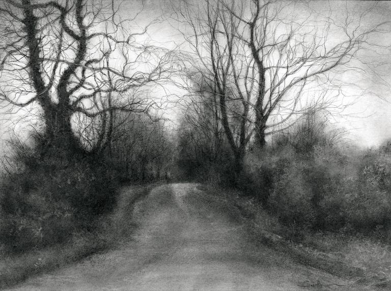 Charcoal High-Quality Drawing