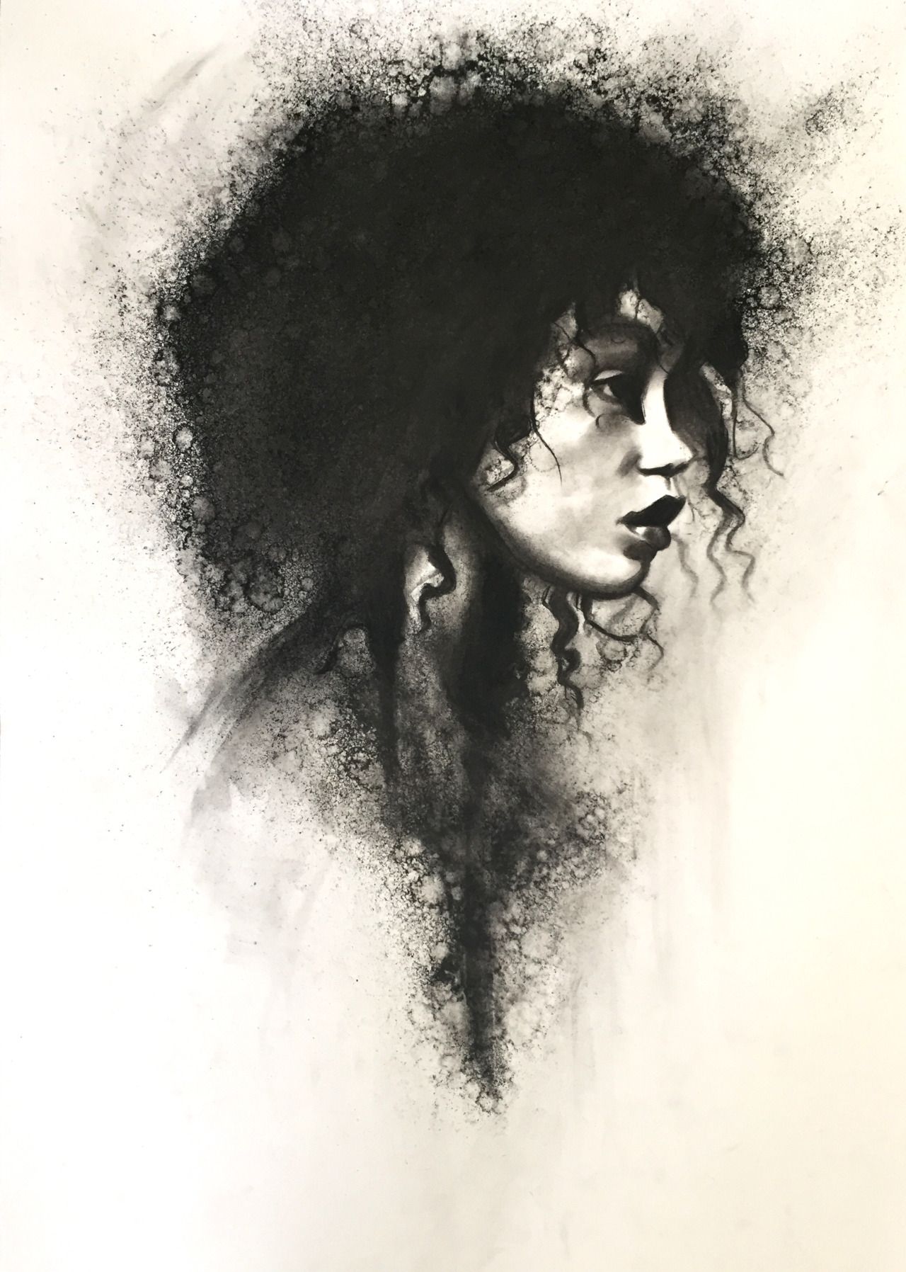 Charcoal Picture Drawing
