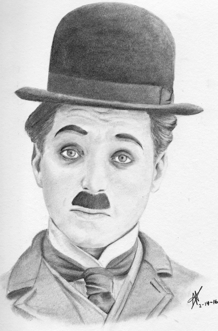 Charlie Chaplin Drawing
