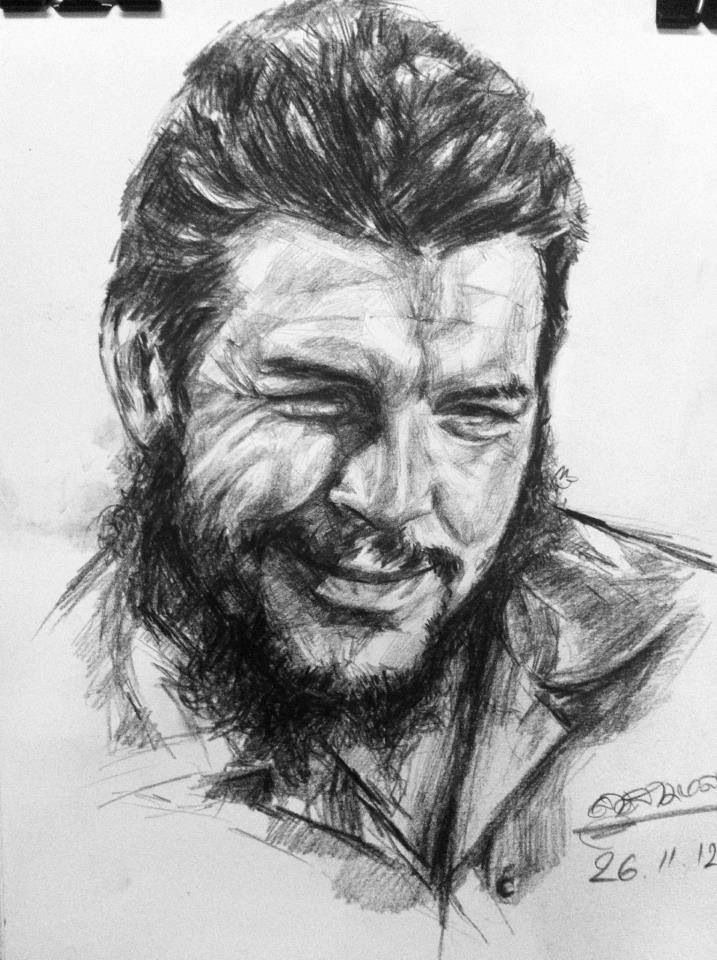 Che Guevara Photo Drawing
