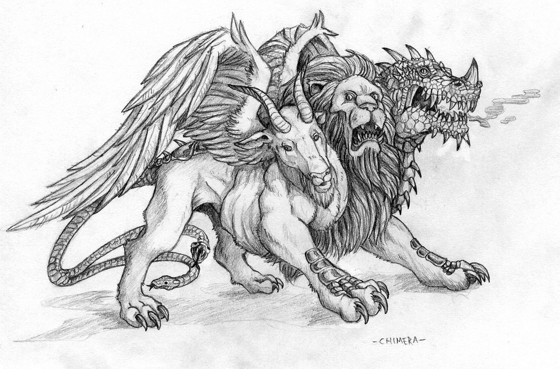 Chimeras Image Drawing