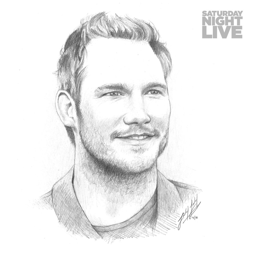 Chris Pratt Best Drawing