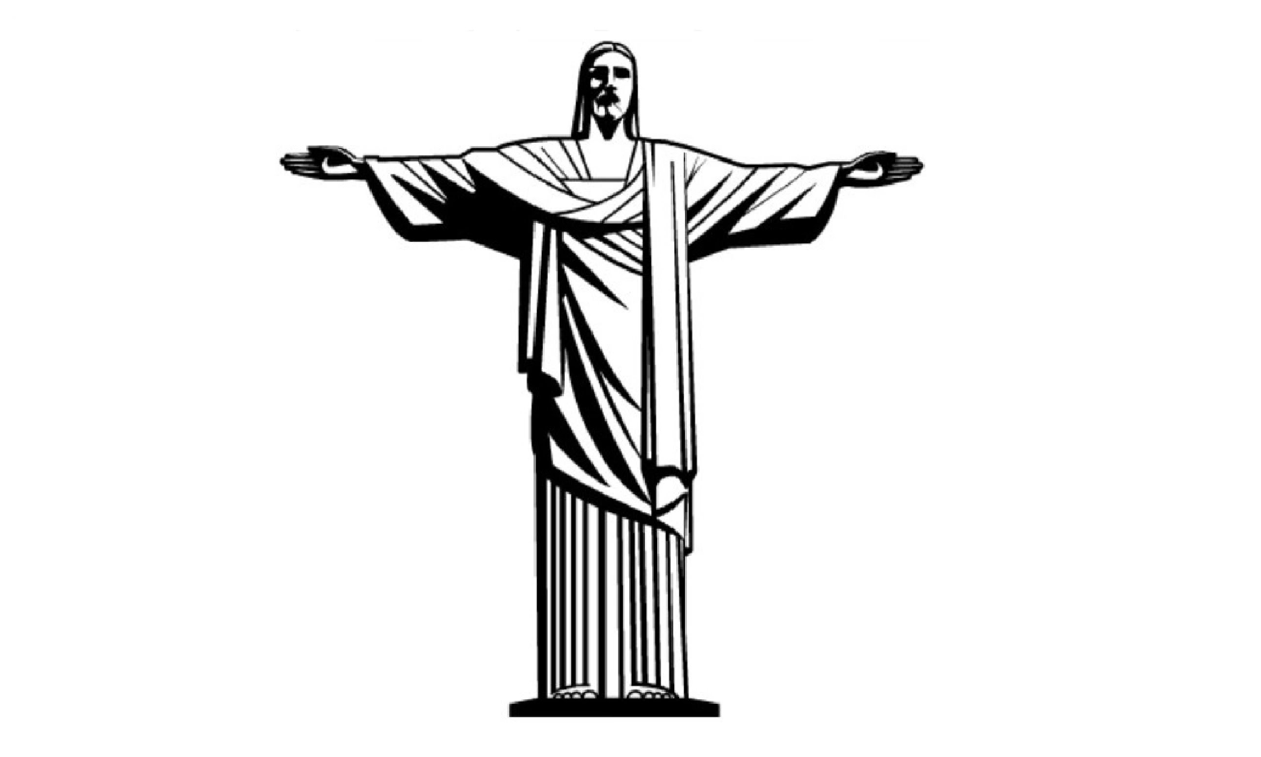 Christ The Redeemer Best Drawing