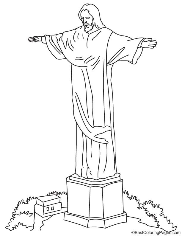 Christ The Redeemer Sketch