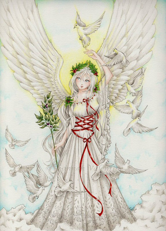 Christmas Angel Best Art