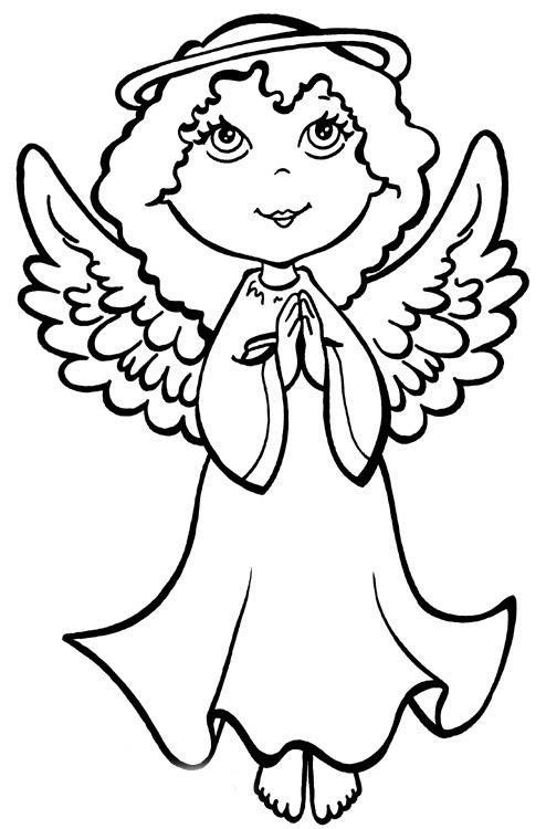 Christmas Angel Drawing Photo