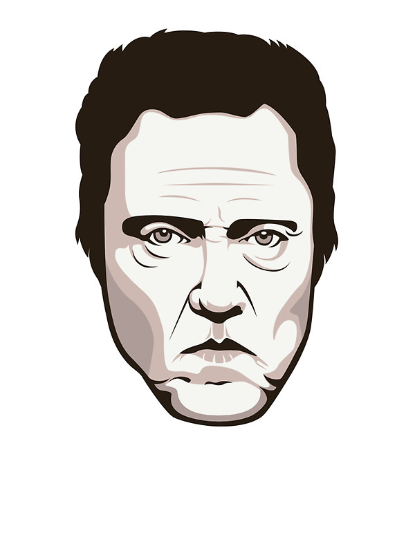 Christopher Walken High-Quality Drawing