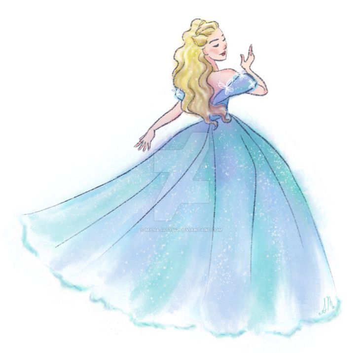 Cinderella Drawing Pic