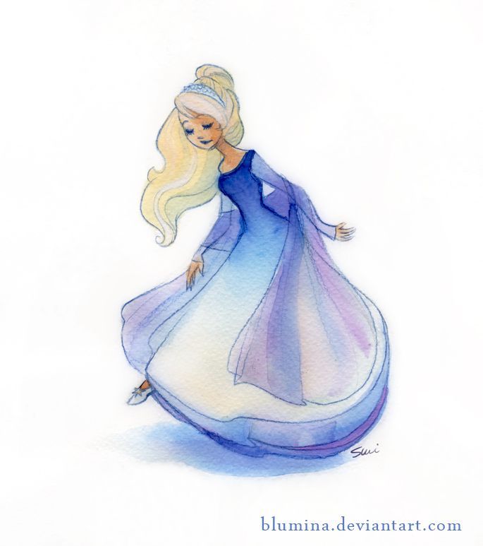 Cinderella Drawing Pic