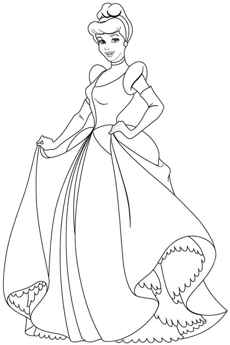 Cinderella Pic Drawing