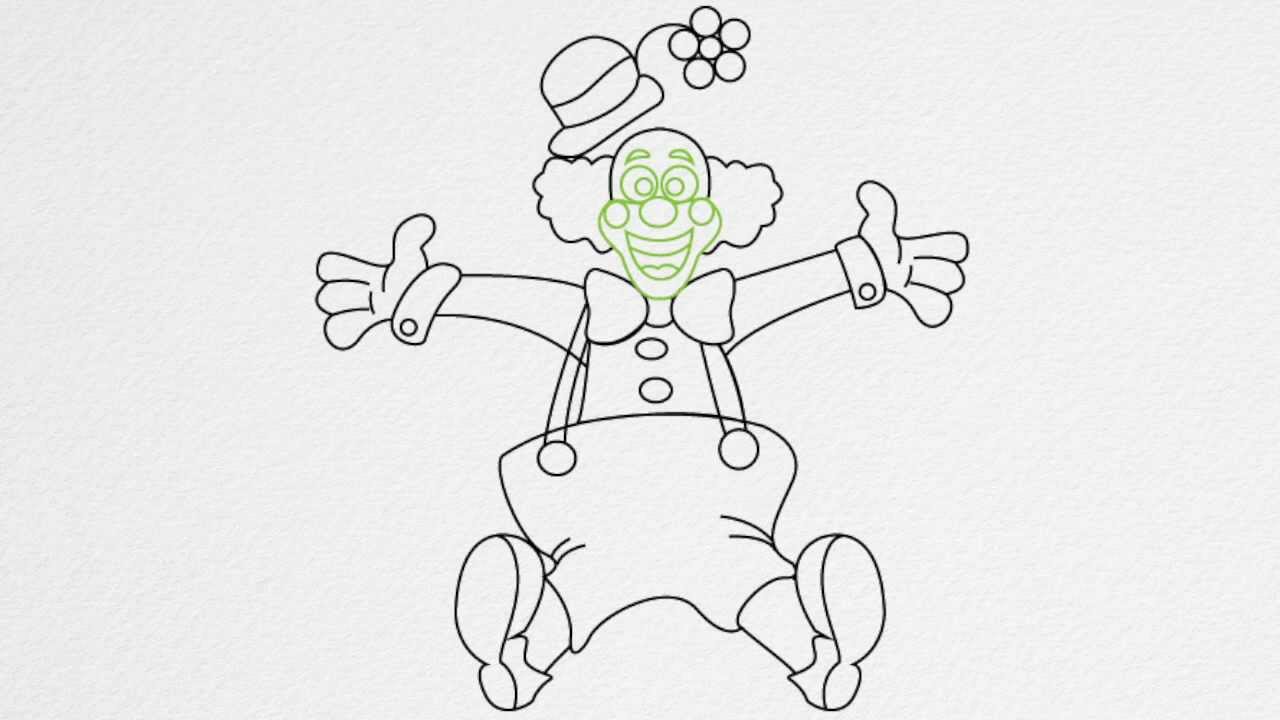 Clown Best Drawing