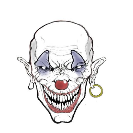 Clown Drawing Pic
